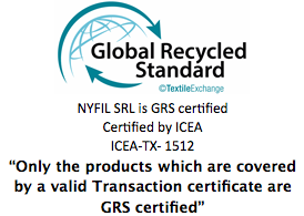 GRS Global Recycled Standard certification logo